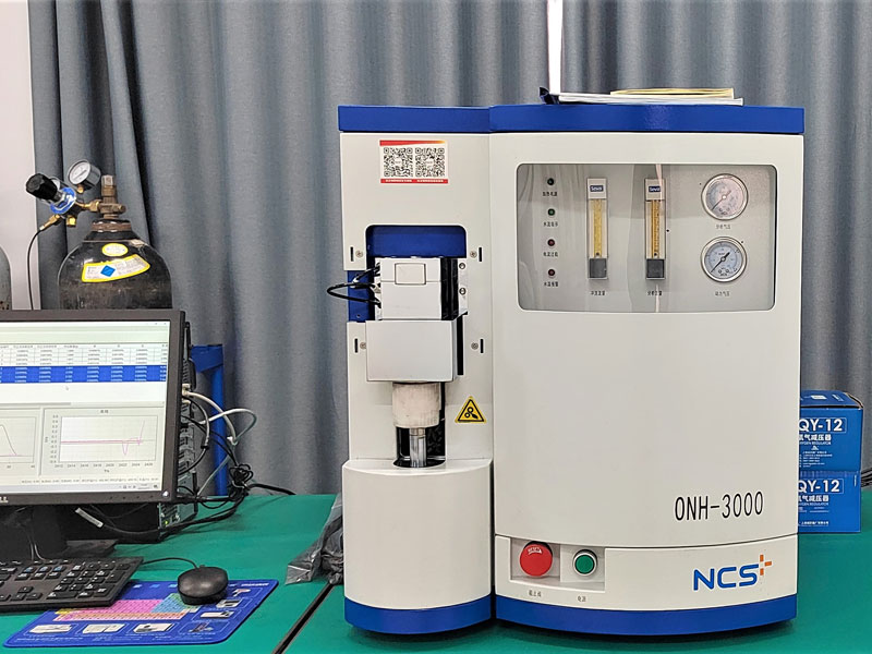 Oxygen nitrogen hydrogen analyzer