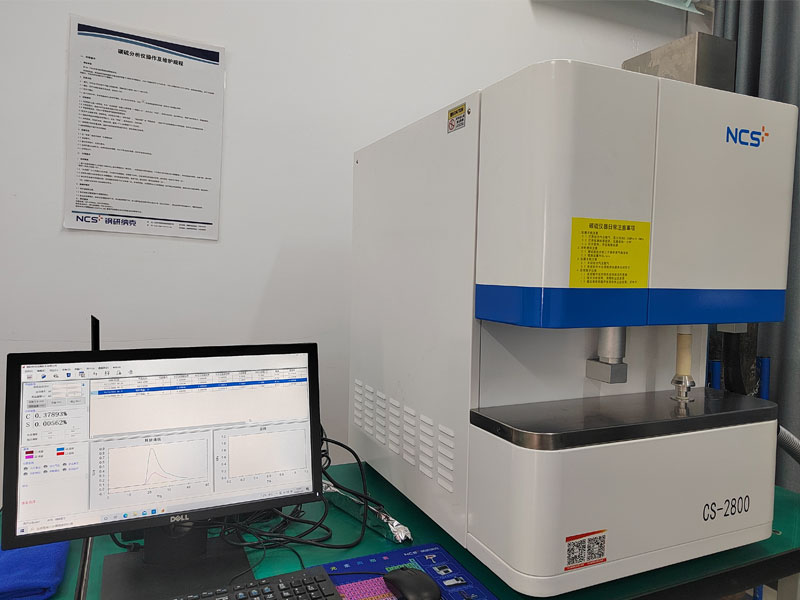Carbon sulfur analyzer